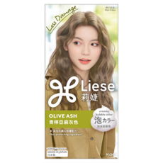 Liese 莉婕 泡沫染髮劑, 青檸亞麻灰色, 1個