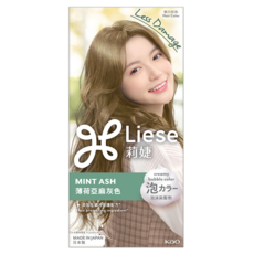 Liese 莉婕 泡沫染髮劑, 薄荷亞麻灰色, 1個