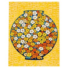 플레이어바웃 DIY 명화 그리기 세트 40 x 50 cm, 황금꽃 달항아리, 1개