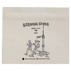 NAMUSAIRO Brewing Korea 咖啡豆 原豆 首爾, 100g, 1個