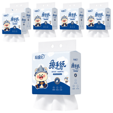 欣蜜兒 小熊系列 擦手紙 150張, 6個, 1個裝