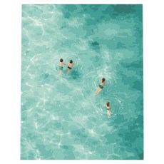 플레이어바웃 DIY 명화 그리기 세트 40 x 50 cm, 우리들의 바다, 1개