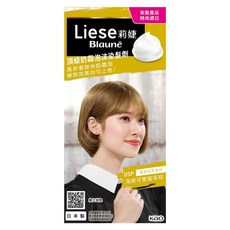 Liese 莉婕 頂級奶霜泡沫染髮劑, 淘氣可愛蜜茶棕, 1個