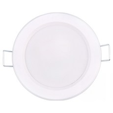 원하 방습 LED 다운라이트 8W 욕실 화장실 천장 매립등 화이트 + 주광색 10.1cm, 1개