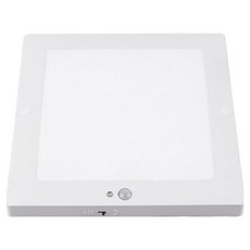 WONHA DS Ruda 方形直下式LED 18W 無頻閃感應燈 亮面白色 + 自然白 22cm, 1個