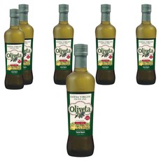 Oliveta 歐薇塔 特級冷壓初榨橄欖油, 6個, 1L