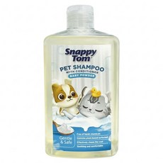 Snappy Tom 幸福貓 寵物潤絲洗毛精 3號 嬰兒香, 1個, 500ml