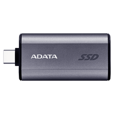 ADATA 威剛 SC750 外接式固態硬碟 SSD 外接硬碟 SC750-500G-CCBK, 鈦灰, 500GB