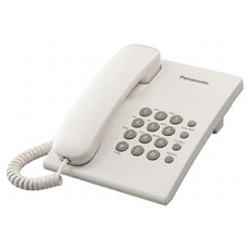 Panasonic 經典有線電話 白色, KX-TS500MX