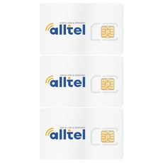 올텔 베트남 유심칩, 3개, 5일, 매일 1GB 소진시 저속 무제한