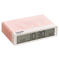 LEXON FLIP CLASSIC 經典玩轉鬧鐘 PANTONE 聯名款, 石英粉