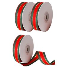 Today Living 大容量聖誕包裝緞帶 2.5cm R98268B, 3個, 23m, Type-C