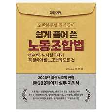 쉽게 풀어 쓴 노동조합법:CEO와 노사실무자가 꼭 알아야 할 노조법의 모든 것, 푸른겨울, 박현웅