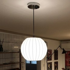 FORLIGHT 泡泡吊燈餐桌室內裝飾燈球 + 電線組, 單一顏色(燈具), 黑色(電線)