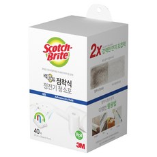 3M Scotch-Brite 百利 雙效黏著式除塵紙 40入, 1個
