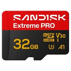 SanDisk 晟碟 Extreme PRO microSD UHS-I 記憶卡 SDSQXCO-032G-GS6MA, 1個, 32GB
