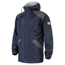 JebiRainwear 上衣 Si-380, 海軍藍 + 麻灰色, 1個