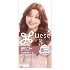 Liese 莉婕 泡沫染髮劑, 乾燥玫瑰棕色, 1個
