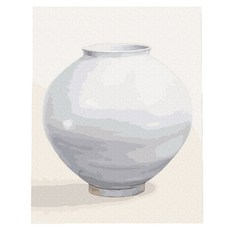 플레이어바웃 DIY 명화 그리기 세트 40 x 50 cm, 행복 달항아리, 1개