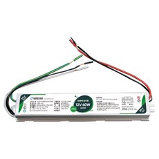 LUMEN LUX 防水 SMPS 12V 60W 薄型 LED 安定器 LT60-12V, 1個