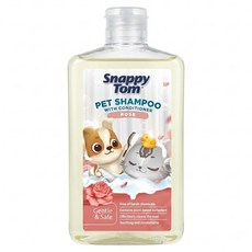 Snappy Tom 幸福貓 寵物潤絲洗毛精 2號 玫瑰香, 1個, 500ml