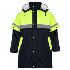 JebiRainwear Bancott 雨衣 Si-170TF, 1個, 螢光綠