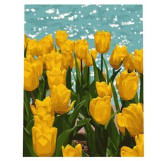 플레이어바웃 DIY 명화 그리기 세트 40 x 50 cm, 튤립과 바다, 1개