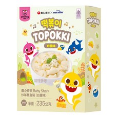 TAEKYUNG 泰耕 Baby Shark 炒年糕盒裝 白醬味, 235g, 1個