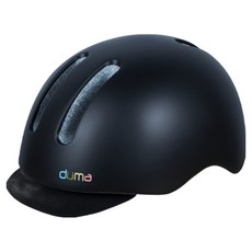 duma 브리즈번 RX 킥보드 자전거 헬멧, 블랙, 1개 블랙, 1개