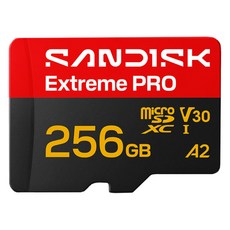 SanDisk 晟碟 Extreme PRO microSD UHS-I 記憶卡 SDSQXCJ-256G-GS6MA, 1個, 256GB