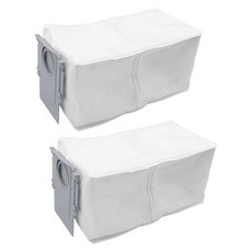 景微國際企業社 石頭掃地機器人 副廠塵袋 適用QREVO EdgeT/G20S ULTRA/QREVO CURVX, 2個, C00030Z-1