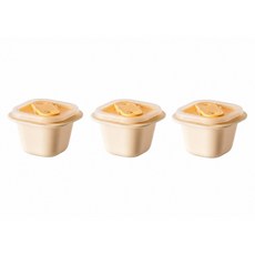 JOW BUY 蕉蕉購物 冰棒矽膠模具, 奶茶色, 3個