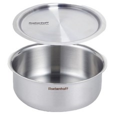 Roebenhoff 316Ti 不鏽鋼密封保鮮盒 小菜盒 Low 560ml, 1個, 本產品