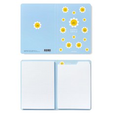 북프렌즈 스마일 듀얼 인덱스 스티키 노트, 해피, 1개, 60개입