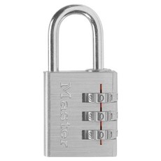 Master Lock 可變更密碼鎖 密碼鎖 銀色 630D, 1個