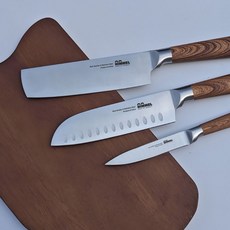 HIMMEL 大師級3件式刀具組, 蔬菜刀 + 三德刀 + 水果刀, 1套