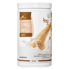 뉴핏 뉴트리 다이어트 단백질 쉐이크 곡물맛, 600g, 1개