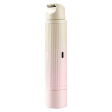 ELVOR 2合1充電式體毛修剪器 陶瓷刀頭 漸變粉, 1個, 1個裝