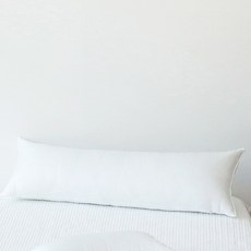 Nubile 涼爽標準Duralon涼感長方形身體枕套, 白色