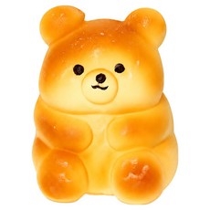 아트조이 꿀곰 브레드 말랑이 곰돌이 빵 스퀴시, 1개