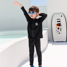 베베쥬 서핑 오션 래쉬가드 상하복 세트