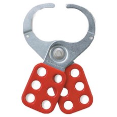 Master Lock 鋼製哈斯普鎖 防止操作安全鎖組 No.421, 紅色, 1個