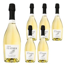 FREE FEATHER Sparkling 輕羽 氣泡脫醇飲, 6個, 750ml