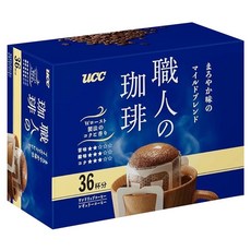 ucc 職人醇香便利沖咖啡 醇香溫和, 7g, 1套, 36個裝