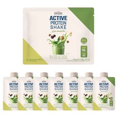하이뮨 액티브 단백질 쉐이크 저당 제주말차 7p, 280g, 1개