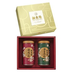 新東陽 典雅尊貴禮盒2號 海苔肉鬆 + 豬肉鬆, 510g, 1個