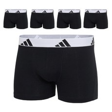 adidas 愛迪達 男款 平口內褲 4AM019-006 5件