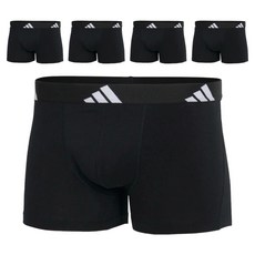 adidas 愛迪達 男款 平口內褲 4AM019-000 5件