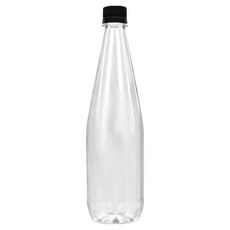 mir 耐壓蓋 透明PET飲料空瓶 Hori 黑色, 65個, 750ml