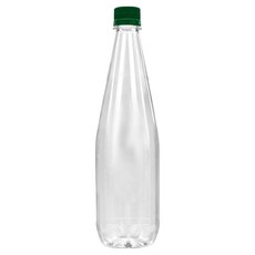 mir 耐壓蓋透明PET飲料空瓶 Hori綠色, 65個, 750ml